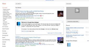 The new Google News homepage