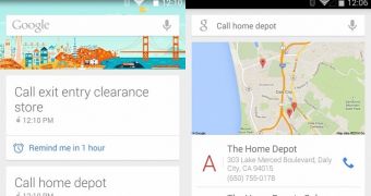Google Now for Android sports call reminder features