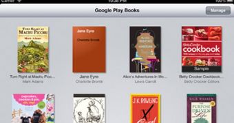 Google Play Books iPad screenshot
