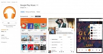 Google Play Music on the App Store
