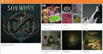 Google Play Music for Android (screenshot)