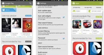Google Play Store 4.2.3 screenshots