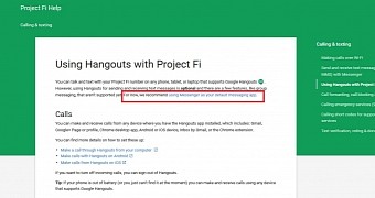 To use or not to use Hangouts in Project Fi?