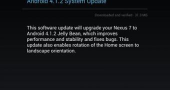 Android 4.1.2 Jelly Bean Update