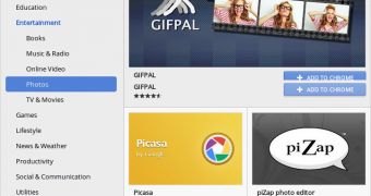 New categories and subcategories in the Google Chrome Web Store