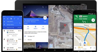 Google Maps on iOS and Android