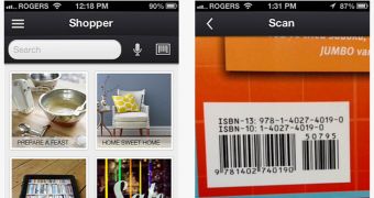 Google Shopper iPhone screenshots