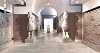 The Iraq National Museum in Google Street View