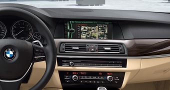 The new Google navigation system in BMW's ConnectedDrive
