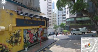 Google Street View in Hong Kong