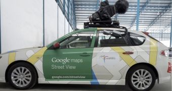 One of the Street View cars that will roam Indonesian streets