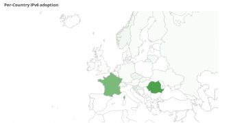 IPv6 adoption is largest in Europe
