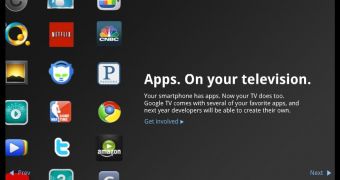 Google TV will come with plenty of apps pre-installed