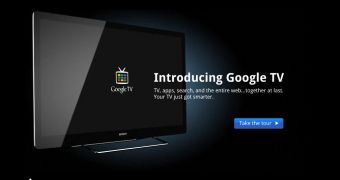 The Google TV website