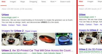 Google Tests a Cleaner Search Results Page, Small Tweaks That Amount to a Radical Change