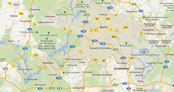 Google Maps has updated data in Germany