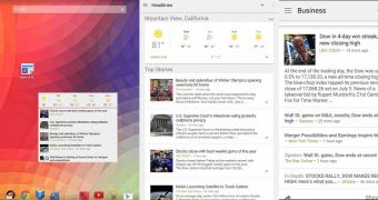 Google News & Weather for Android (screenshots)