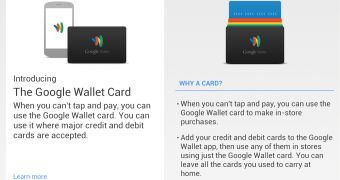 The Google Wallet card