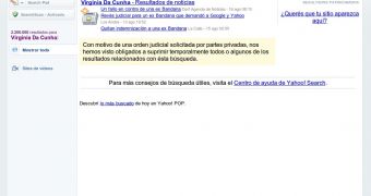 Yahoo Argentina search results for Virginia da Cunha