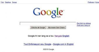 Google.com in Haitian Kreyòl