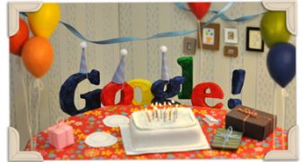 Google's 13th birthday doodle