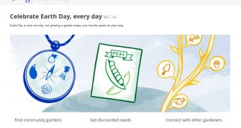 Google's Earth Day resource page