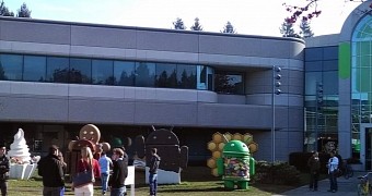Google's employees sometimes choose to live on campus