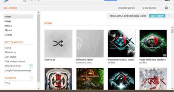 Google Play's cloud Music service