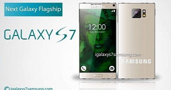 Gorgeous Samsung Galaxy S7 Concept Eliminates Bezels Altogether