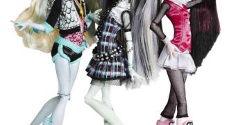 The Goth Barbies of the Monster High line, a hit from Mattel