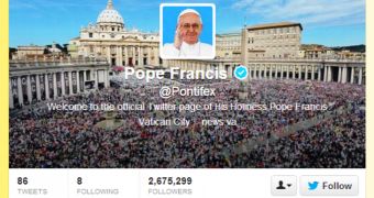Grab Some "Time Off from Purgatory" by Following Pope Francis on Twitter