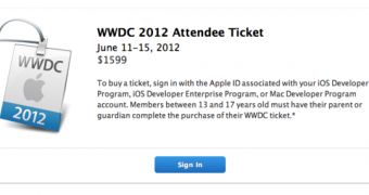 WWDC ticket promo