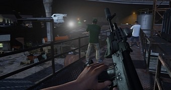 The first-person view in GTA 5