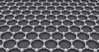 An image showing graphene, the material that won its creators the 2010 Nobel Prize in Physics