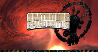Gratuitous Space Battles main menu
