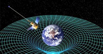 Gravity Probe B and the space-time fabric distortion