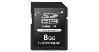 Green House Releases Industrial SDHC Memory Cards