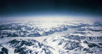Photo of the south-east coast of Greenland