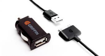 Griffin PowerJolt Micro Keeps Your iPad Charged While Driving