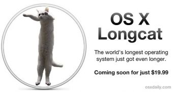 OS X Longcat parody