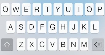 iOS 7 virtual keyboard