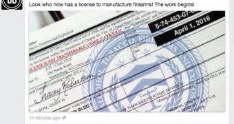 Gun 3D Printing license