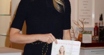 Gwyneth Paltrow is still promoting her cookbook “My Father’s Daughter”