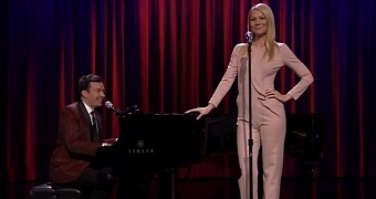 Jimmy Fallon and Gwyneth Paltrow are ready for their Broadway-style covers of famous rap songs