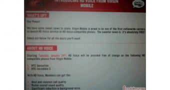 HD Voice Introduced at Bell and Virgin Mobile on Select Handsets