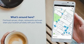 HERE Maps for Android helps you find new places