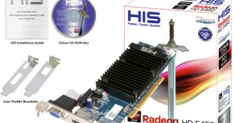 HIS reveals PCI HD 5450