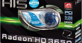 The HIS Radeon HD 3650 IceQ Turbo