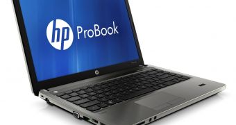 HP ProBook s-series notebook with AMD llano processor
