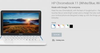 HP Chromebook 11 comes back in Canadian Google Play Store